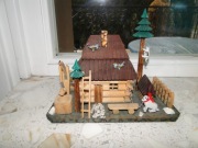 CHATKA, DOMEK DREWNIANY, CEPELIA, PIĘKNE WYKONANIE.