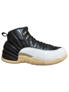 Nike Jordan 12 Retro Playoff Mid top 44 2012 og biało czarne