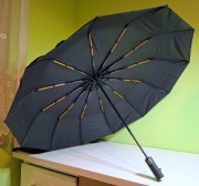 Duży Czarny Parasol Automatyczny 