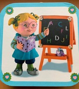 JANOD baby puzzle 4 w 1 + walizka