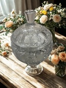 Kryształowa piękna cukiernica 