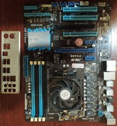 Płyta główna Asus F2A55 + AMD Athlon X2 340 3,6GHz + Chłodzenie