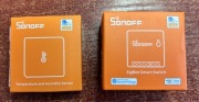 SONOFF ZBMINI sterownik ZigBee 10A + SNZB-02 temperatura+wilgotność
