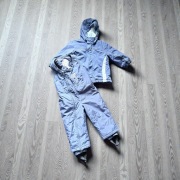 Komplet zimowy Oxylane/Decathlon – kurtka + spodnie, r.98