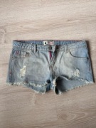 Terranova Jeansowe Szorty Damskie Krótkie rozmiar L