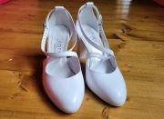 Kotyl - buty ślubne , białe