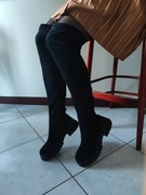 okazja wysokie długie wygodne kozaki muszkieterki za kolano modne stylowe 