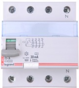Wyłącznik różnicowoprądowy 3 FAZY Legrand 230 V  25 A