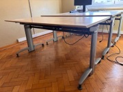 Biurko elektrycznie regulowane Schärf - 160x80 - 2 szt. - wzmocnione