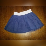 Spódniczka tiulowa granatowa r92
