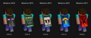 KUPIE NAJDROZEJ PELERYNA MINECON 2011 2012 2013 2015 2016