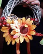 Stroik wianek jesienny