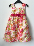 Śliczna kolorowa sukienka 5 lat! Okazja!