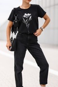 T-shirt damski Basic flowers kolory jakość Premium 