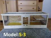 Klatka drewniana zagroda dla królika świnki morski