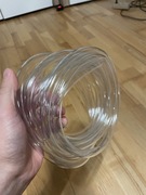 10cm wężyk igielitowy wąż PVC 10/12mm
