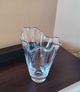 Wazon szklany typu chusta transparentny