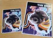 Karteczka, karteczki kolekcjonerskie do segregatora PIESEK - 2 sztuki