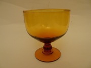 Huta Laura, pucharek miodowy, pucharek szklany, szkło Prl, vintage