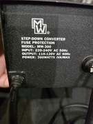 Transformator konwerter napięcia Minwa MW-200