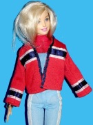 Lalka Barbie - Czerwony Blezer