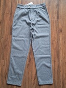 nowe klasyczne spodnie w jodełkę na metce rozmiar L ale to chyba S