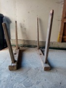 Kłonice do wozu konnego (2 sztuki) z kierownikiem