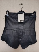 Czarna bluzka gorsetowa ichi rozm 36 Ala skora