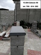  Daszek Betonowy Daszki Betonowe , Płaski Kolor 