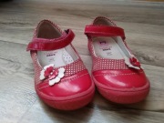 czerwone balerinki na rzep lasocki r. 25 