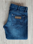 Wrangler Charlie spodnie jeansowe jeansy dżinsy klasyczne proste 28/34