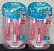 2x Gillette Venus Treasures, maszynki  jednorazowe , 6 sztuk MEGA PACK