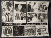 UNIKAT Jan Paweł II Ojciec Święty błogosławi rodakom Fotografia 1991 