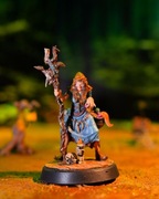 Wiedźma Figurka 32mm 14K zgodna z DnD RPG Pathfinder Warhammer