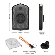 Lampka przednia Cyclami RVL01, powerbank