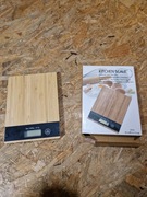 WAGA KUCHENNA ELEKTRONICZNA LCD BAMBUSOWA do 5 KG