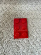 Lego karta - płytka 2x3