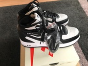 NOWE Nike Air Force 1 Mid Stussy Light Bone Black r.43 (9,5 US)