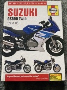 Suzuki GS 500 książka serwisowa