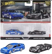 2-Pack '94 Nissan Primera - Nissan R390 GT1 - Hot Wheels Premium 1:64
