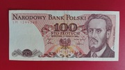 Banknot 100 zł z 1986r, Seria SM