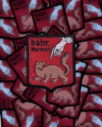 Naszywka Bóbr żart mem