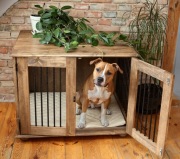 Drewniana Klatka Kennelowa roz.XL 100x80