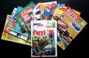 Broszury,katalogi, samochodów: Mercedes, Lublin, Volvo, VW,Audi, Renault 