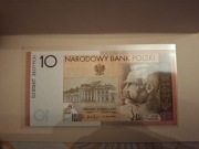 10 zł Józef Piłsudski - banknot kolekcjonerski.