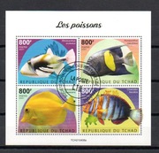 Znaczki Czad 2021 rok - ryby blok