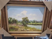 Obraz Brzeg Rzeki T.     