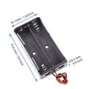 Pojemnik koszyk na ogniwa 18650 2S 8,4V