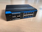 VONT-SP1508 Switch OPTIVA PoE, 8 portów GB, 8xPoE/PoE+ port 1 do 60W/HiPoE,