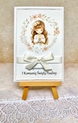 Zaproszenia komunijne,ręcznie robione hand made